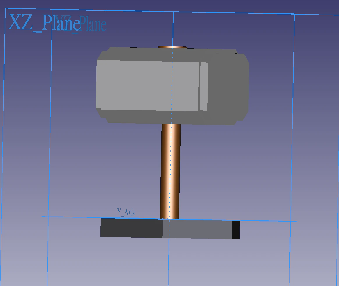 mjolnir 3D Model .c4d .max .obj .3ds .fbx .stl .blend 