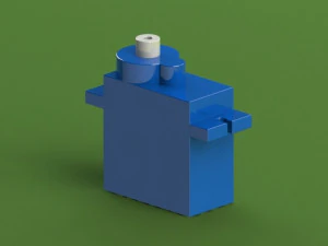 SG 90 servomotor 3D printmodel