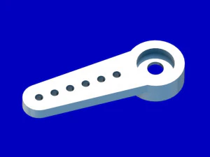 SG 90 서보모터 암 3D 프린트 모델