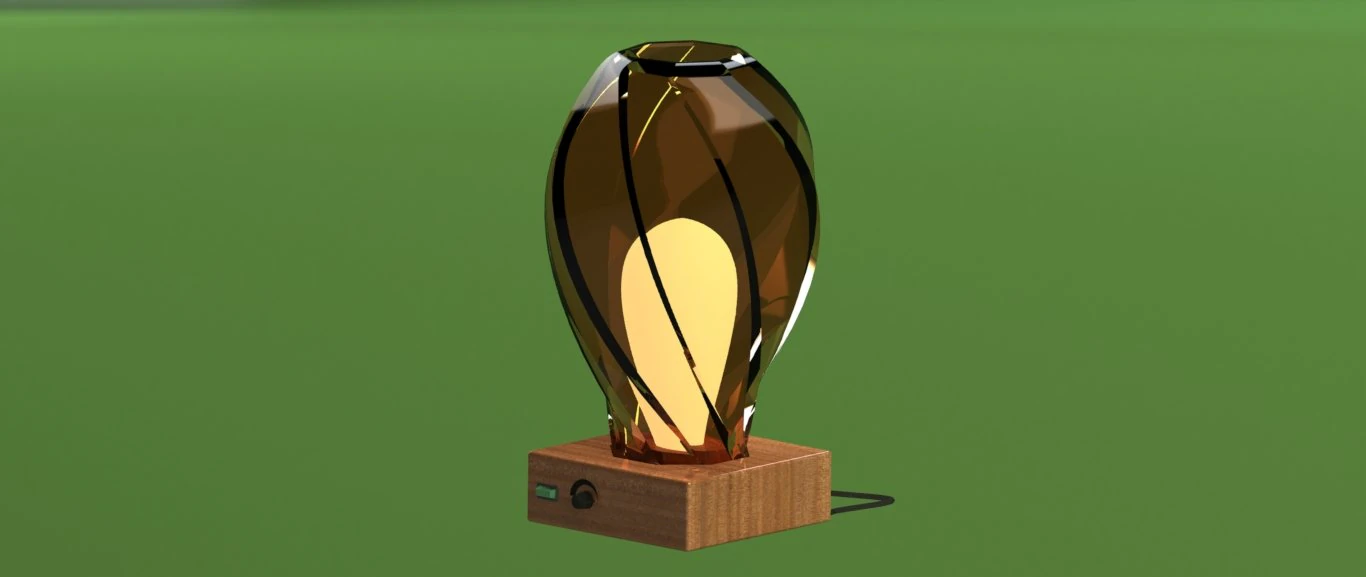 l&aacute;mpara de noche Modelo de impresión 3D .c4d .max .obj .3ds .fbx .stl .blend 