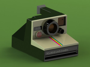 Polaroid Land 1000 3D 打印模型