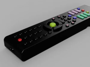Remote TV control 3D Print Model