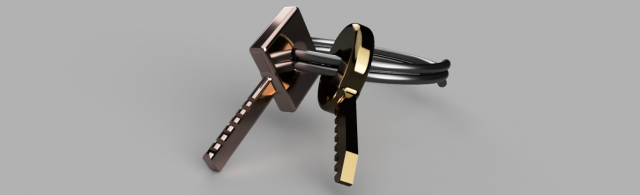 Keys Modèles 3D en vedette .c4d .max .obj .3ds .fbx .stl .blend 