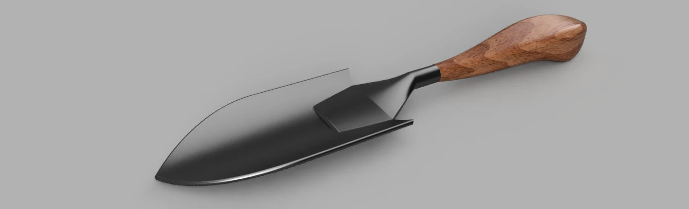 Schaufel 3D Druckmodell .c4d .max .obj .3ds .fbx .stl .blend 