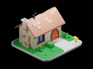 house Modèle 3D