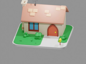 house Modèle 3D