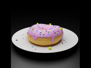 пончик 3D Модель