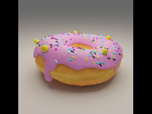 donut 3D Model