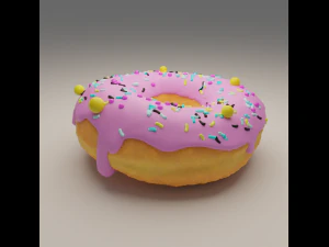 donut 3D Model