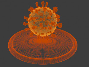 covid-19sars-cov-2 3D Model