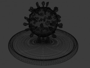 covid-19sars-cov-2 3D Model