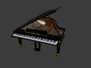 piano yamaha  3D Model
