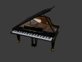 piano yamaha  3D Models