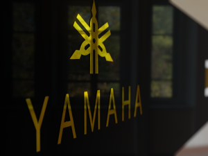 piano yamaha Modelo 3D
