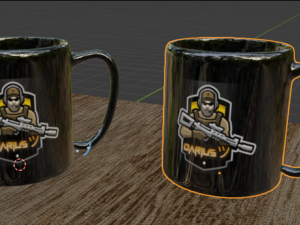 cup of coffee 3D-Modell