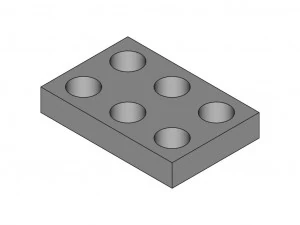 93 arquivos blocos mecavolt pl ba1 ba2 an1 an2 an3 fo sq wa Modelo de Impressão 3D