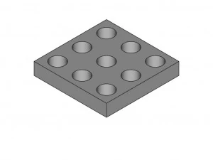 93 arquivos blocos mecavolt pl ba1 ba2 an1 an2 an3 fo sq wa Modelo de Impressão 3D