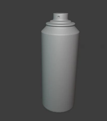스프레이 3D 모델 .c4d .max .obj .3ds .fbx .stl .blend 