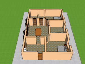premade house 3D Model