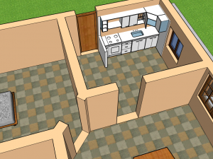 premade house 3D Model