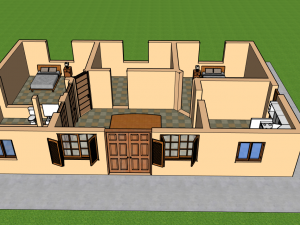 premade house 3D Model