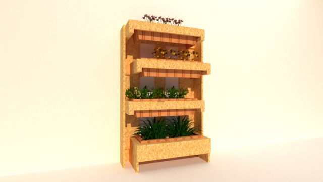 vegetable plot 3D Model .c4d .max .obj .3ds .fbx .stl .blend 