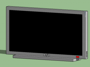 tv 3D 模型