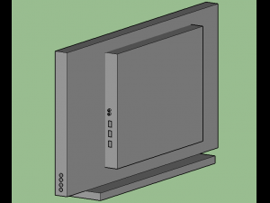 tv 3D 모델