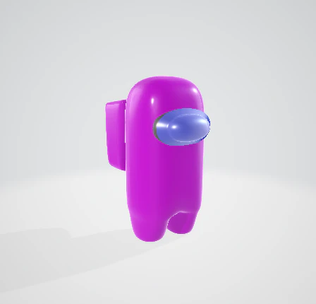 pink among us dummy 3D Print Model .c4d .max .obj .3ds .fbx .stl .blend 