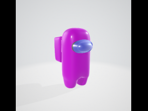 pink among us dummy 3D Print Model