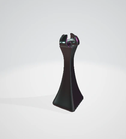 black tower 3D Print Model .c4d .max .obj .3ds .fbx .stl .blend 