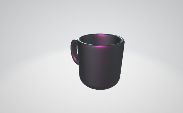 black cup 3D Принт Модель .c4d .max .obj .3ds .fbx .stl .blend 