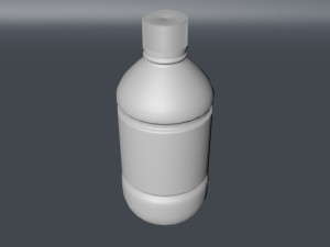 plastic bottle 3Dモデル