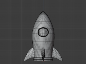 rocket ship 3D Модель
