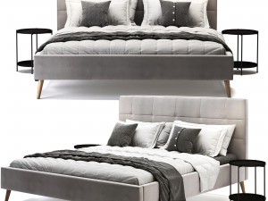 adairs highbury bed 3D Model