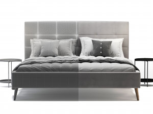 adairs highbury bed 3Dモデル