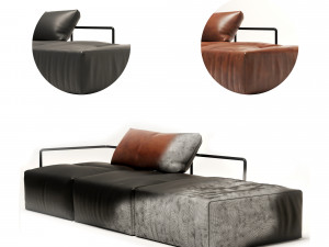 martensen daybed 3D Model