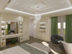 Modernes Schlafzimmerdesign &ndash; Sketchup 3D Modell