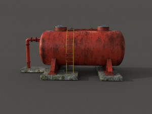 oil tank 3Dモデル
