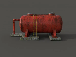 oil tank 3D Model
