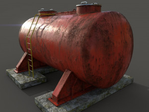 oil tank 3Dモデル