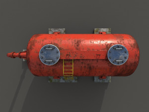 oil tank 3Dモデル