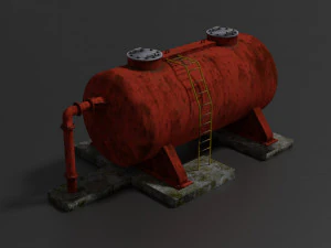 oil tank 3D Model