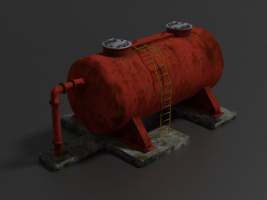 oil tank 3Dモデル