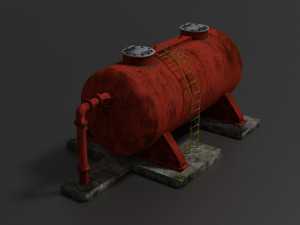 oil tank 3Dモデル