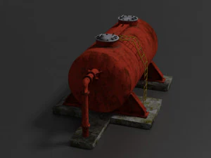 oil tank 3D Model