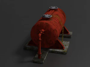 oil tank 3D Model