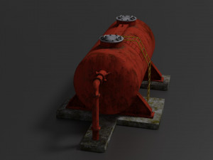 oil tank 3Dモデル