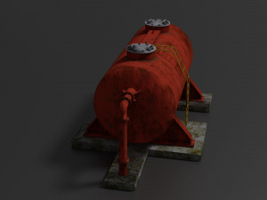 oil tank 3Dモデル