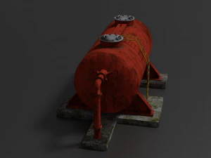oil tank 3D Model